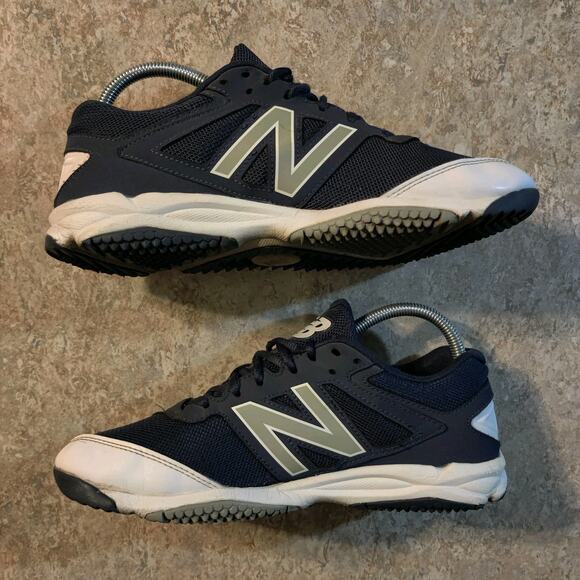 New Balance 4040 Shoes Mens 7.5 D Navy White Running Sneakers T4040NB3 - Picture 4 of 9